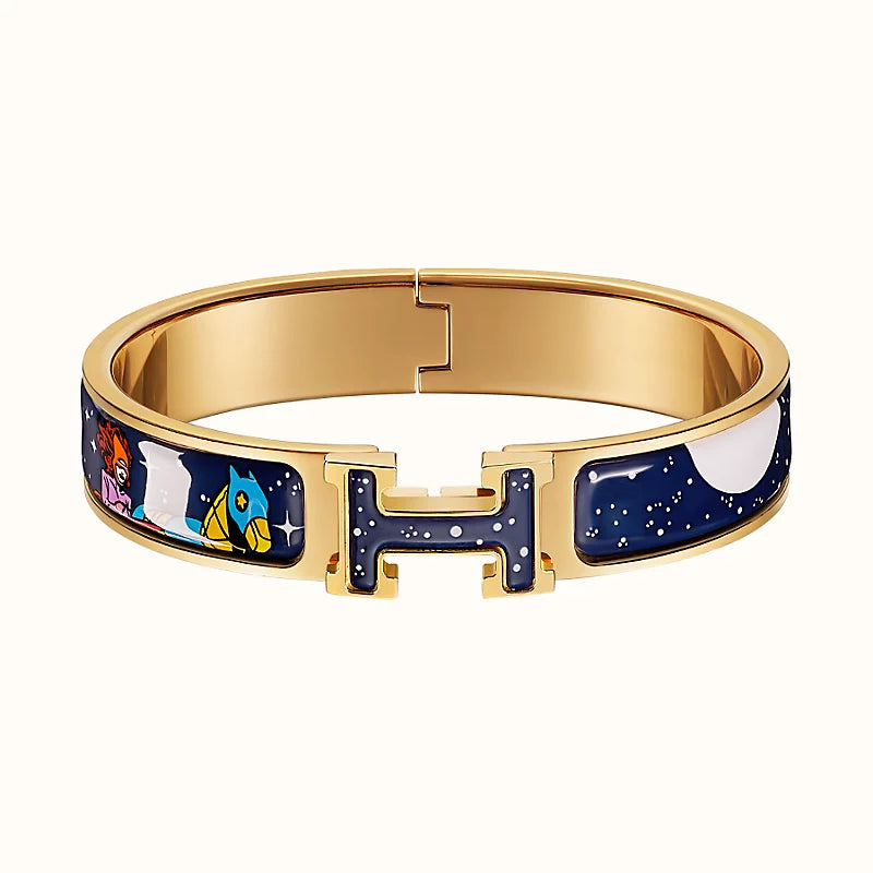 [Royal Jewellery]H STAR AND MOON BRACELET 12MM