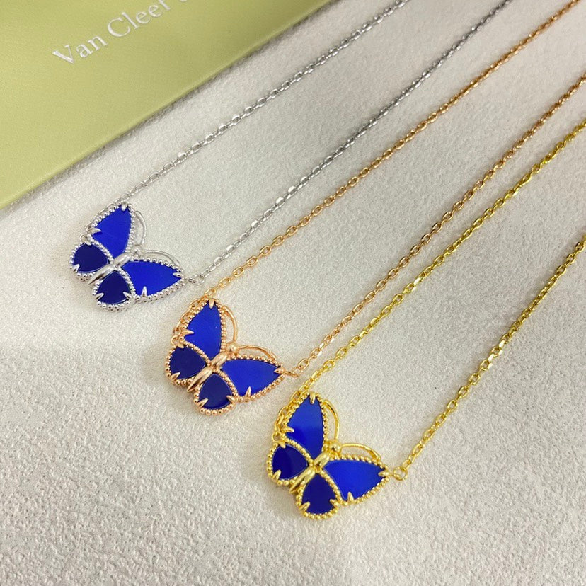 [Royal Jewellery] 2026 NEW LUCKY BUTTERFLY 1 MOTIFS NECKLACE