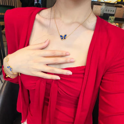 [Royal Jewellery] 2026 NEW LUCKY BUTTERFLY 1 MOTIFS NECKLACE