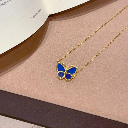 [Royal Jewellery] 2026 NEW LUCKY BUTTERFLY 1 MOTIFS NECKLACE