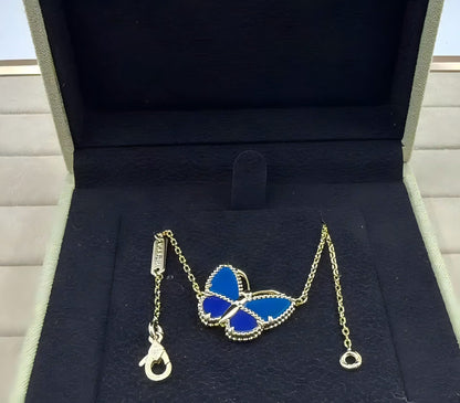 [Royal Jewellery] 2026 NEW LUCKY BUTTERFLY 1 MOTIFS NECKLACE