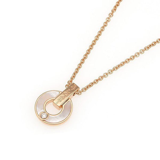 [ROYAL]GARI NECKLACE PINK GOLD MOP