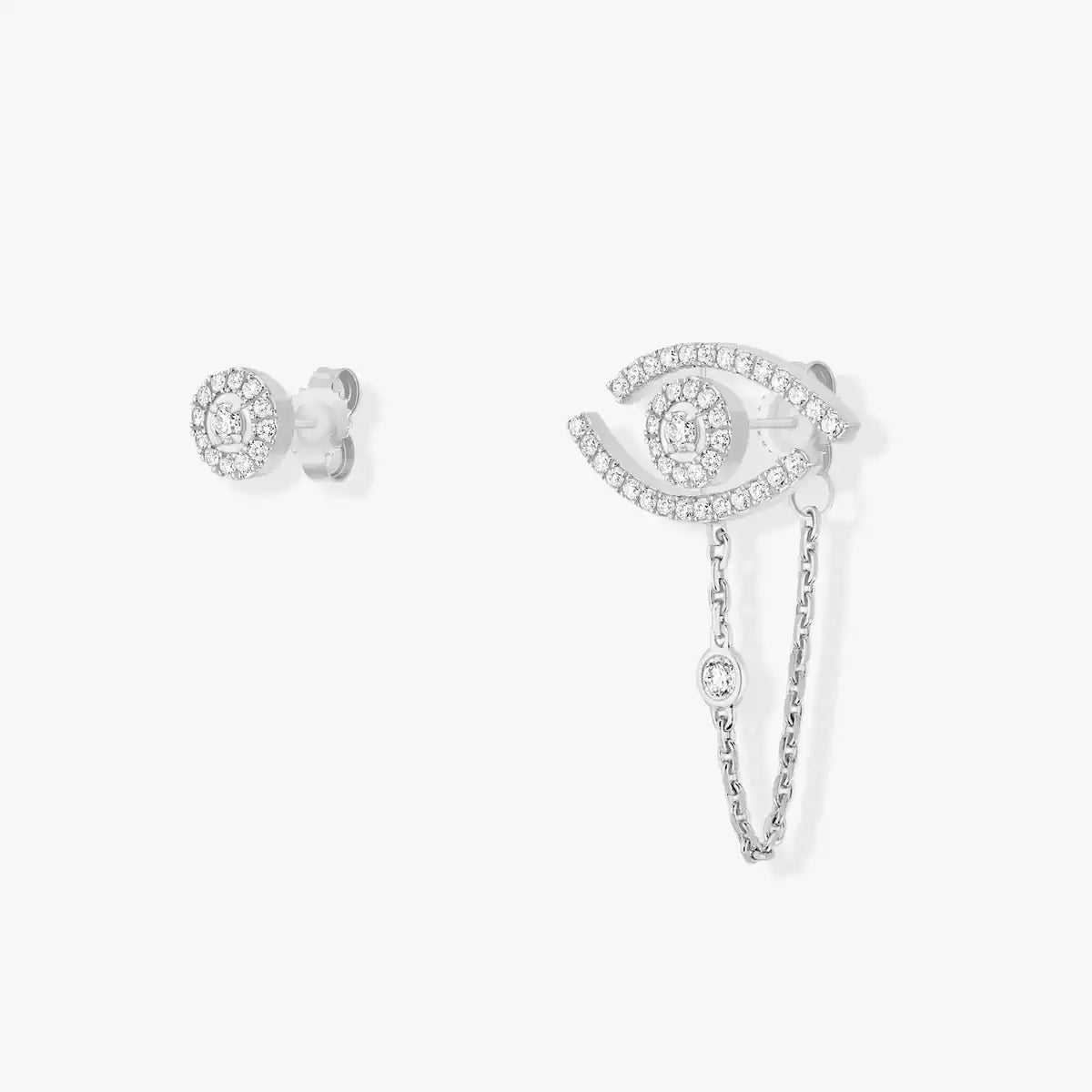 [Royal Jewellery]Lucky Eye Diamond Earrings