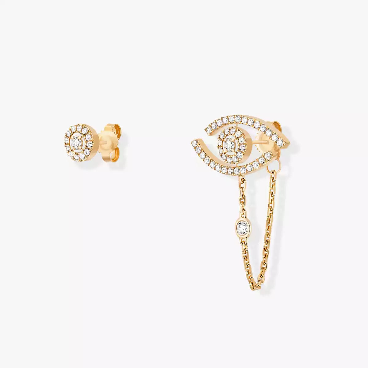 [Royal Jewellery]Lucky Eye Diamond Earrings