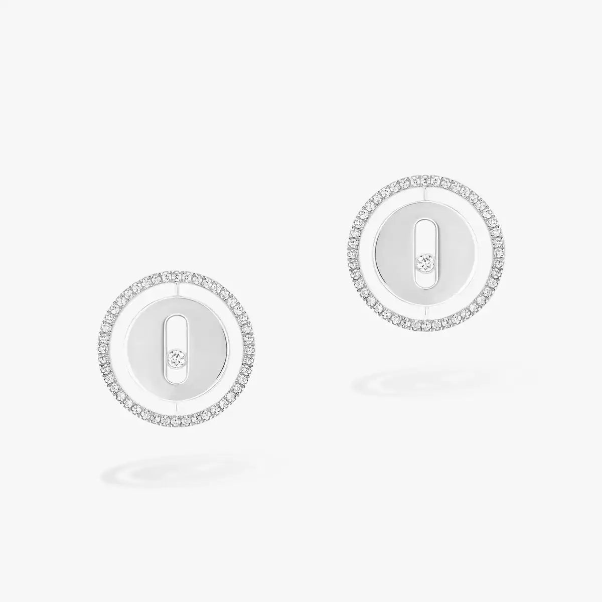 [Royal Jewellery]Lucky Move Diamond Earrings