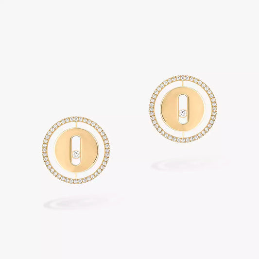 [Royal Jewellery]Lucky Move Diamond Earrings
