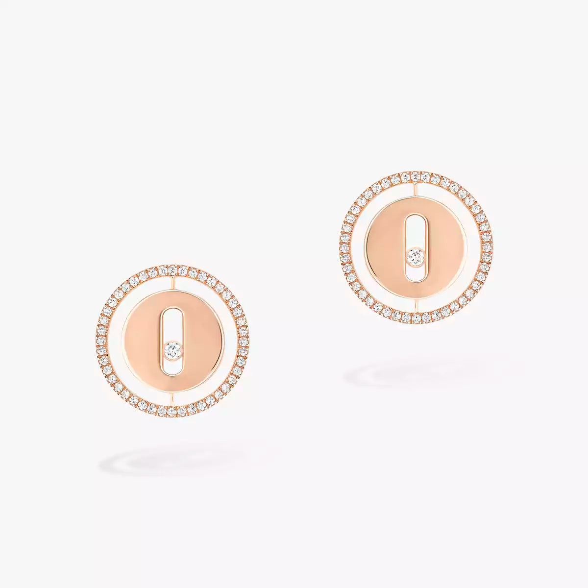 [Royal Jewellery]Lucky Move Diamond Earrings