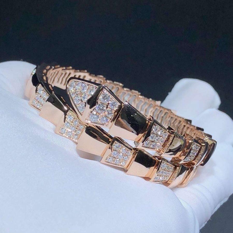 [ROYAL]SERPENTI BRACELET PINK GOLD DIAMOND