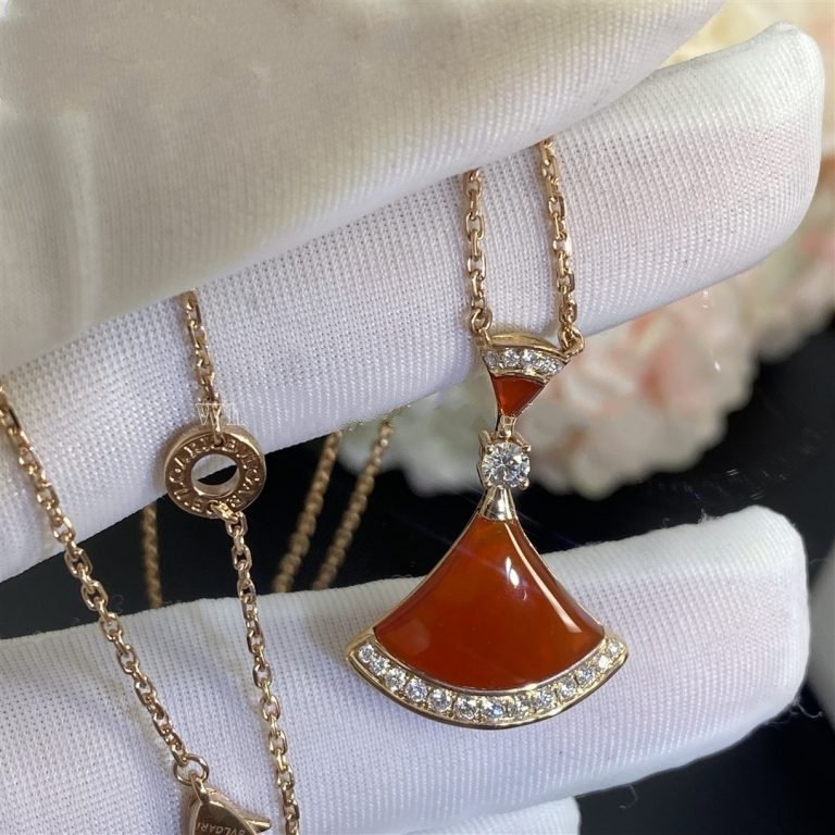 [ROYAL]DREAM NECKLACE CARNELIAN DIAMOND