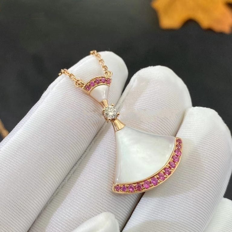 [ROYAL]DREAM NECKLACE MOP PINK DIAMOND