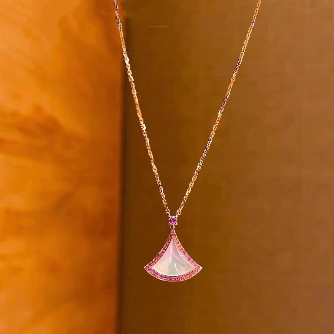 [ROYAL]DREAM NECKLACE MOP DIAMOND PINK