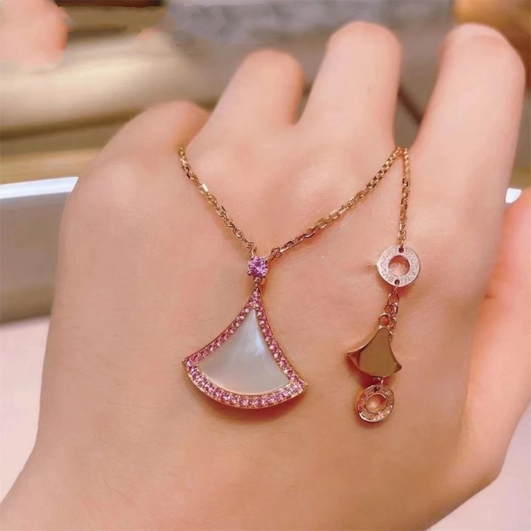 [ROYAL]DREAM NECKLACE MOP DIAMOND PINK