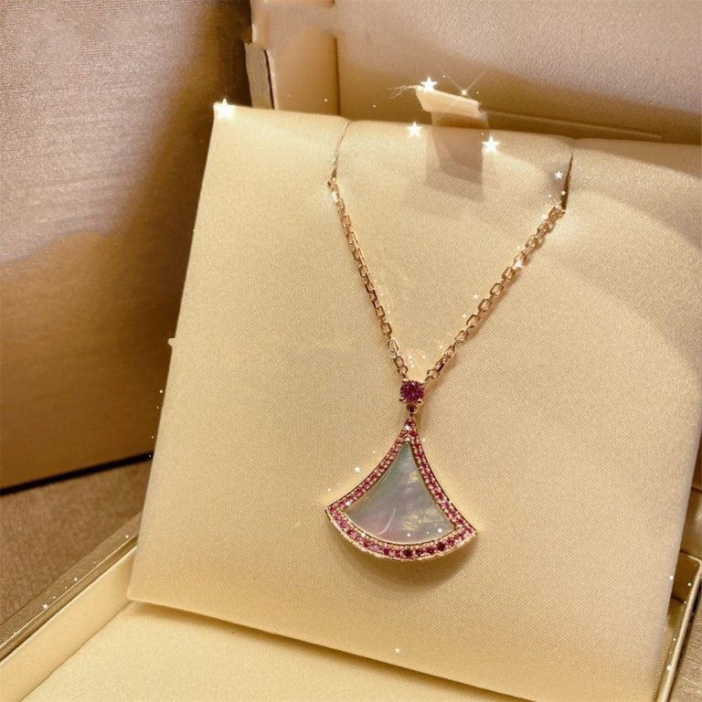 [ROYAL]DREAM NECKLACE MOP DIAMOND PINK