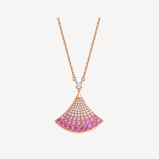 [ROYAL]DREAM NECKLACE PINK GOLD PINK DIAMOND