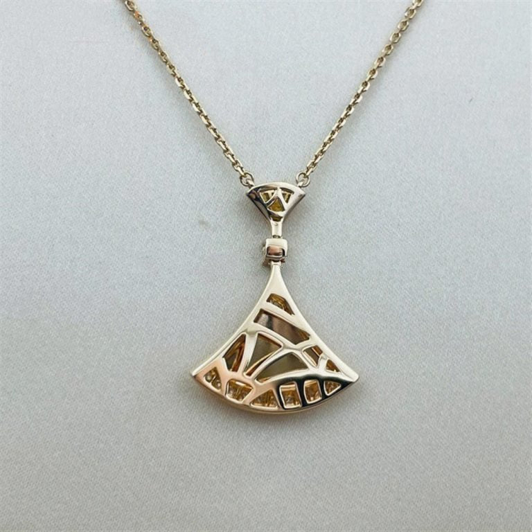 [ROYAL]DREAM NECKLACE PINK GOLD DIAMOND