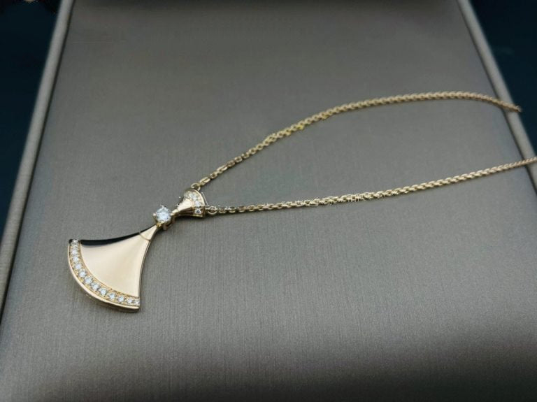 [ROYAL]DREAM NECKLACE PINK GOLD DIAMOND