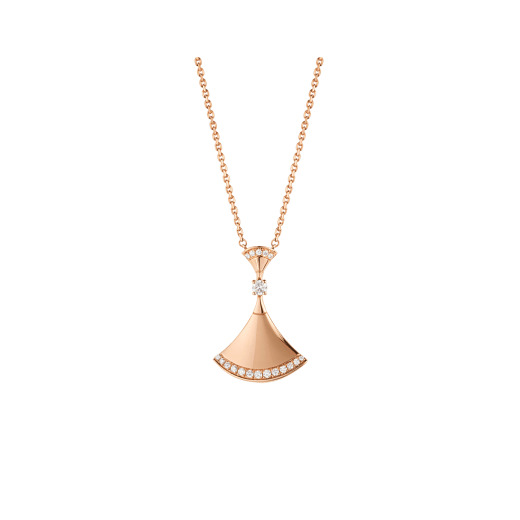 [ROYAL]DREAM NECKLACE PINK GOLD DIAMOND