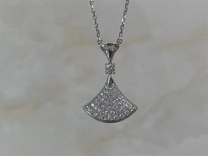 [ROYAL]DREAM NECKLACE SILVER FULL DIAMOND