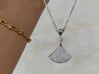 [ROYAL]DREAM NECKLACE SILVER FULL DIAMOND