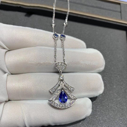 [ROYAL]DREAM NECKLACE AGATE DIAMOND SILVER