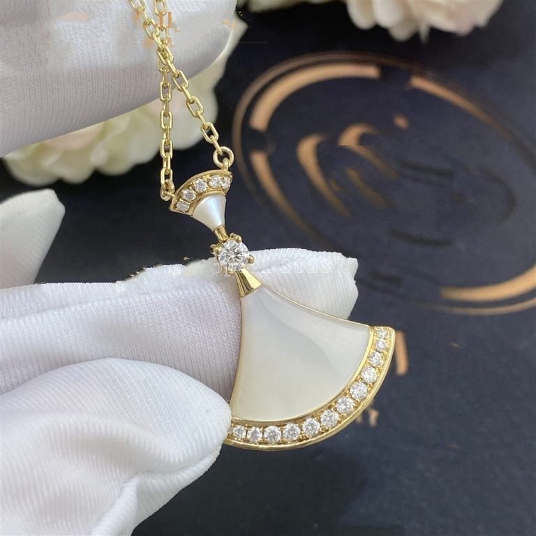 [ROYAL]DREAM NECKLACE MOP GOLD DIAMOND