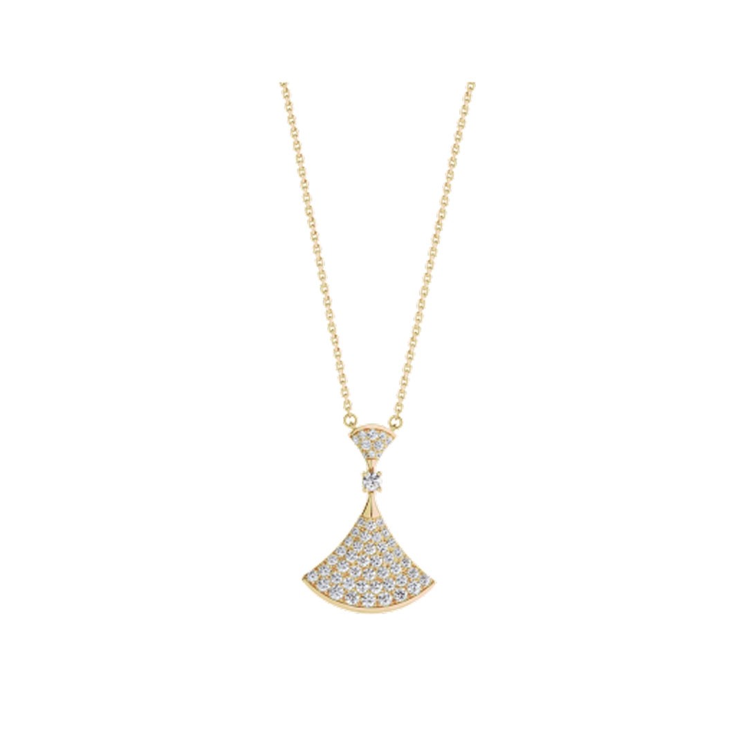 [ROYAL]DREAM NECKLACE GOLD FULL DIAMOND