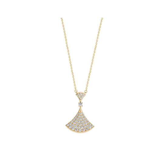 [ROYAL]DREAM NECKLACE GOLD FULL DIAMOND