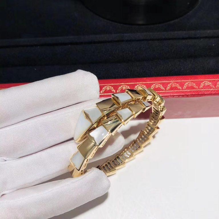 [ROYAL]SERPENTI BRACELET MOP GOLD