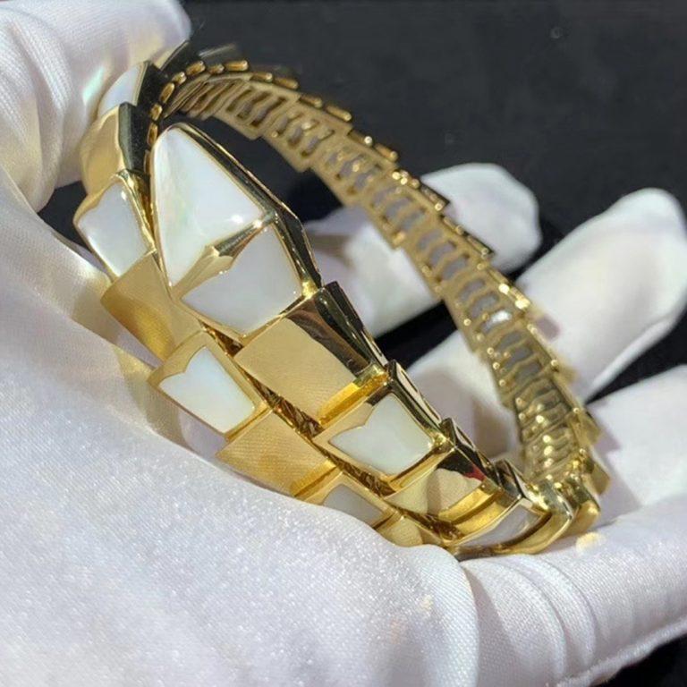 [ROYAL]SERPENTI BRACELET MOP GOLD