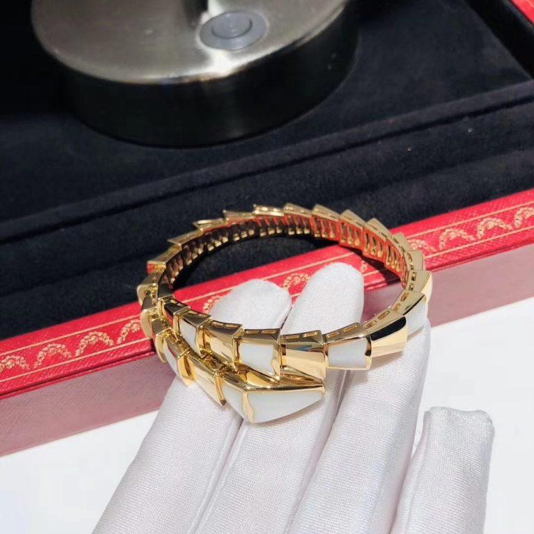 [ROYAL]SERPENTI BRACELET MOP GOLD