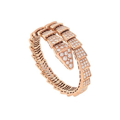 [ROYAL]SERPENTI BRACELET 8MM PINK GOLD DIAMOND