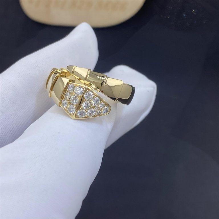 [ROYAL]SERPENTI RING GOLD DIAMOND