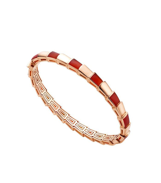 [ROYAL]SERPENTI BRACELET PINK GOLD RUBELLITE