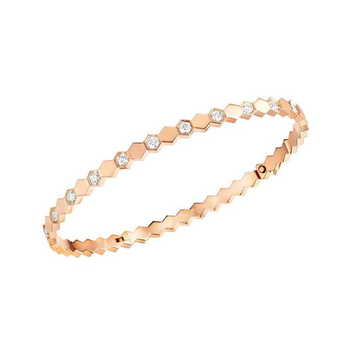 [Royal&Vicky]BEE LOVE PINK GOLD DIAMOND BRACELET