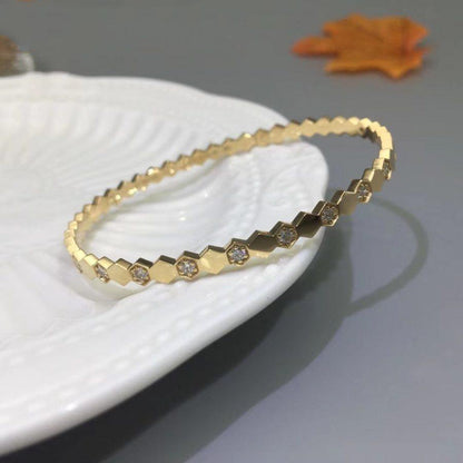 [ROYAL]BEE LOVE GOLD DIAMOND BRACELET