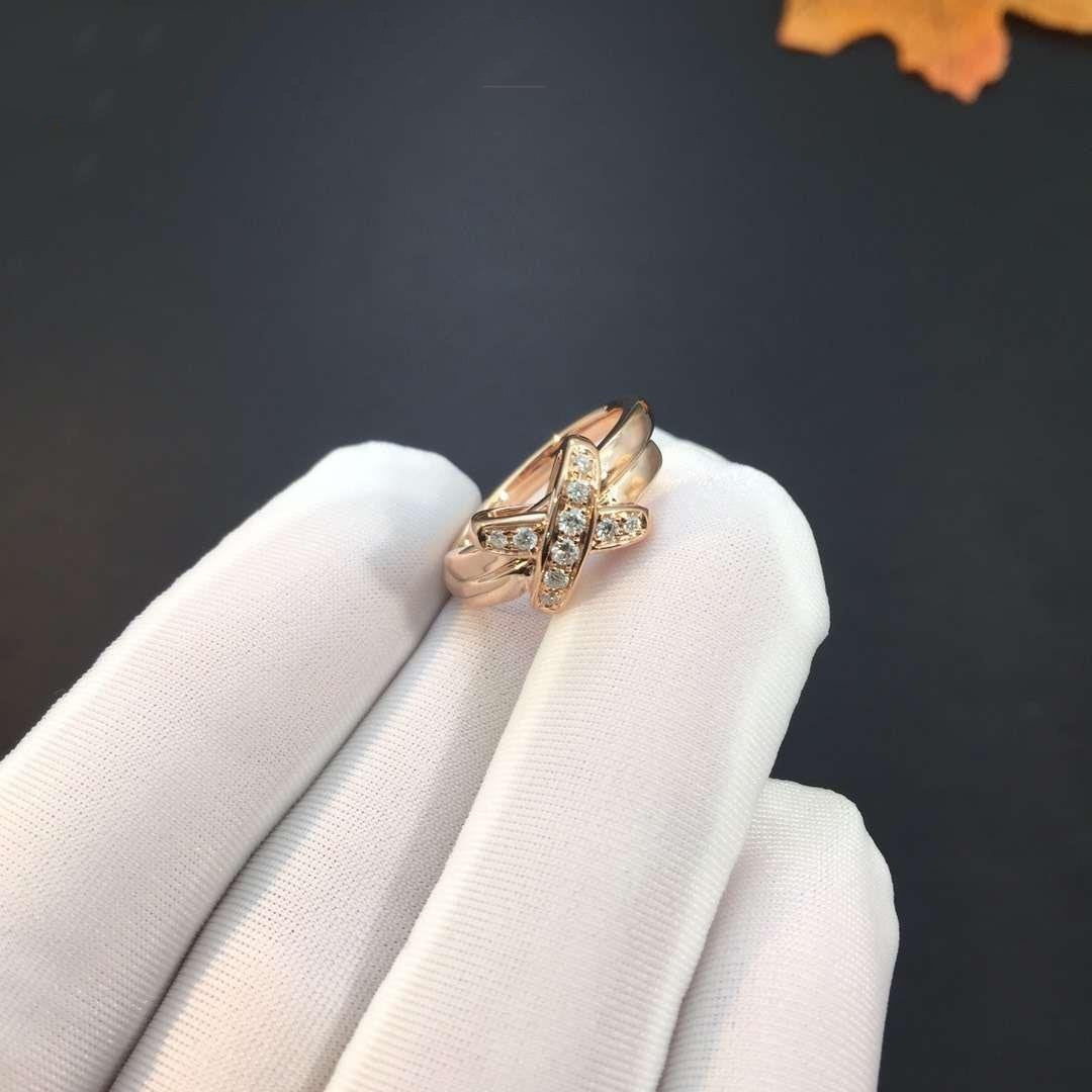 [ROYAL]JEUX DE PINK GOLD DIAMOND RING