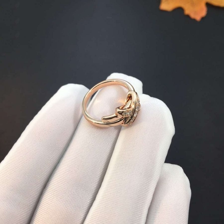 [ROYAL]JEUX DE PINK GOLD DIAMOND RING