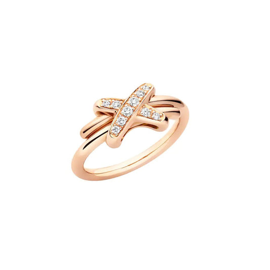 [ROYAL]JEUX DE PINK GOLD DIAMOND RING