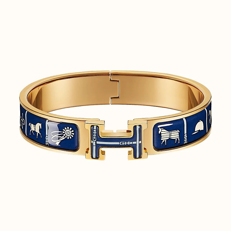 [ROYAL]H COUVERTURES DARK BLUE BRACELET