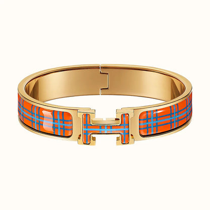 [Royal Jewellery]H TARTAN BRACELET 12MM