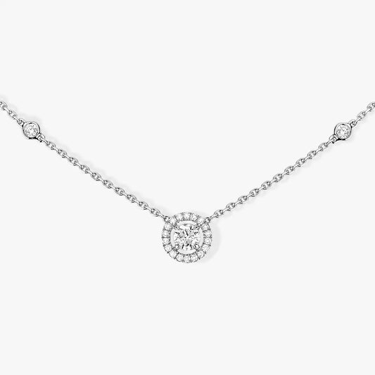 [Royal Jewellery]Diamond Necklace 0,20ct Brilliant Shape Joy