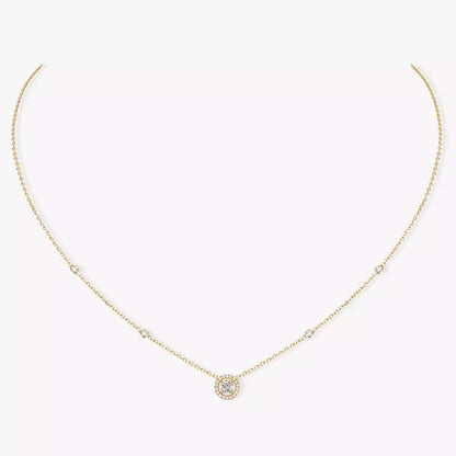 [Royal Jewellery]Diamond Necklace 0,20ct Brilliant Shape Joy