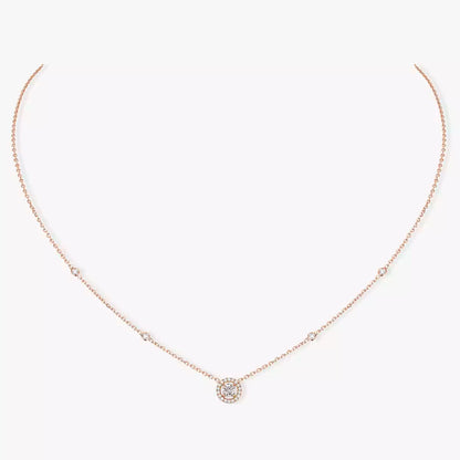 [Royal Jewellery]Diamond Necklace 0,20ct Brilliant Shape Joy