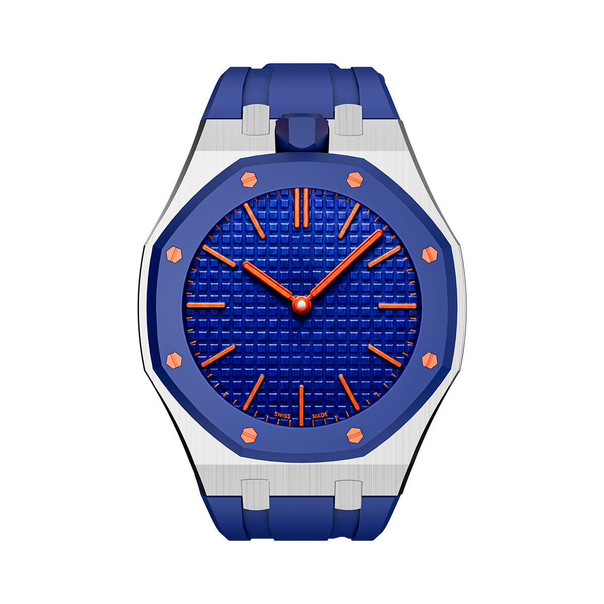 Royal&Vicky Strap Exclusive Steel Case & Silicone strap