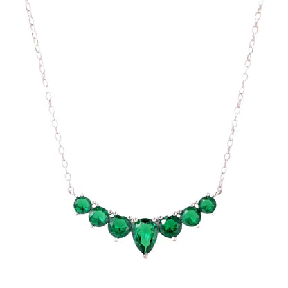 [Royal Jewellery]Dainty Colorful Heart Necklace