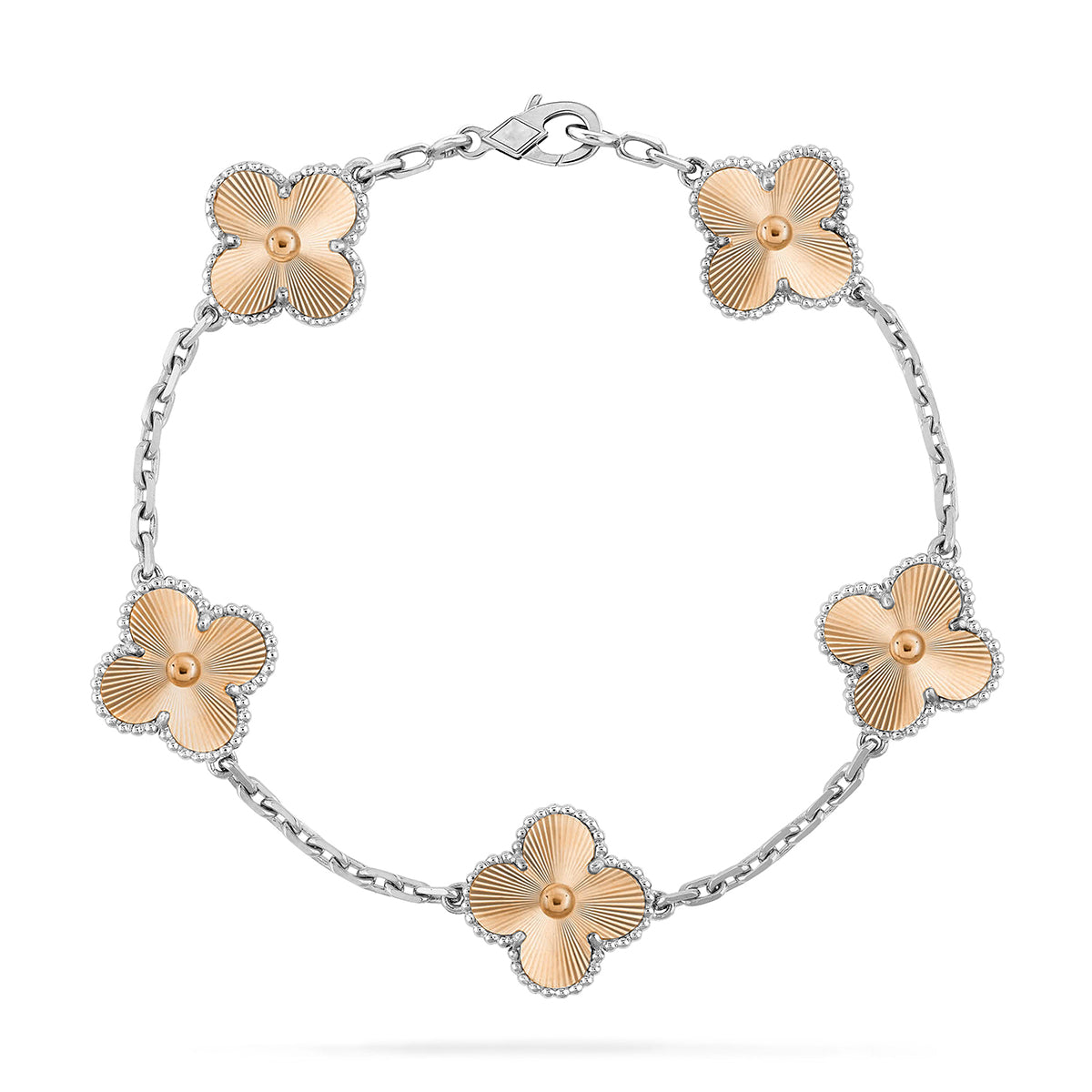 [Royal Jewellery] CLOVER 5 MOTIF LASER BRACELET COLLECTION