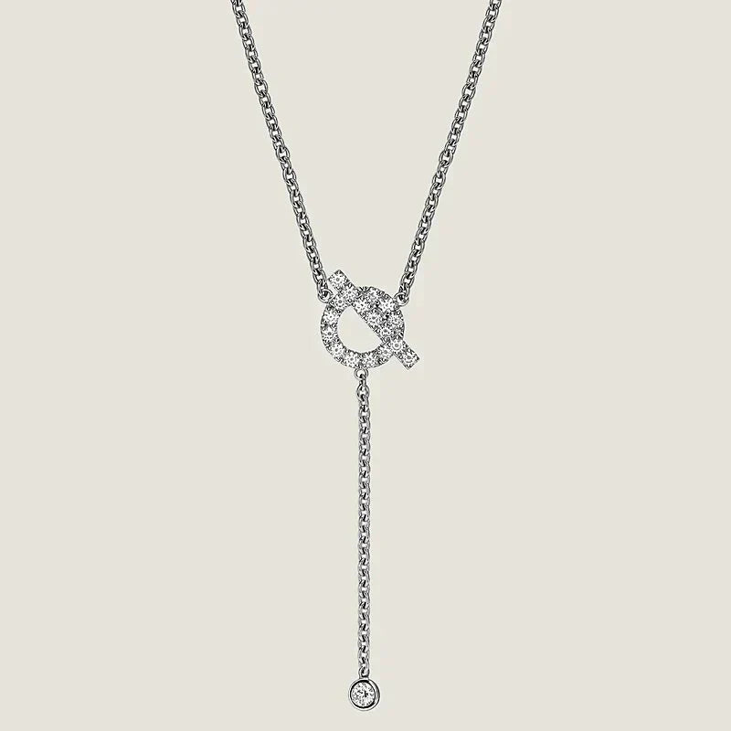 [ROYAL]FINESSE SILVER DIAMOND NECKLACE