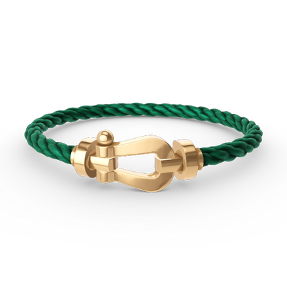 [ROYAL]FORCE LARGE HORSESHOE NO DIAMOND BRACELET GOLD