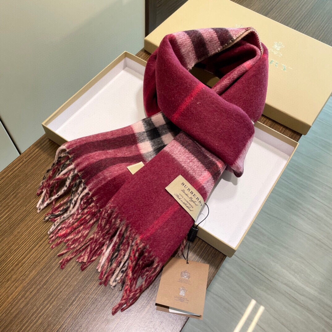 SCARF 200 CM IN COLORFUL CASHMERE 405351