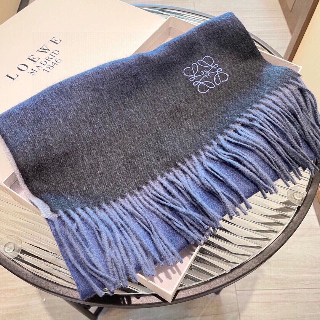 SCARF 190 CM IN COLORFUL CASHMERE 413848